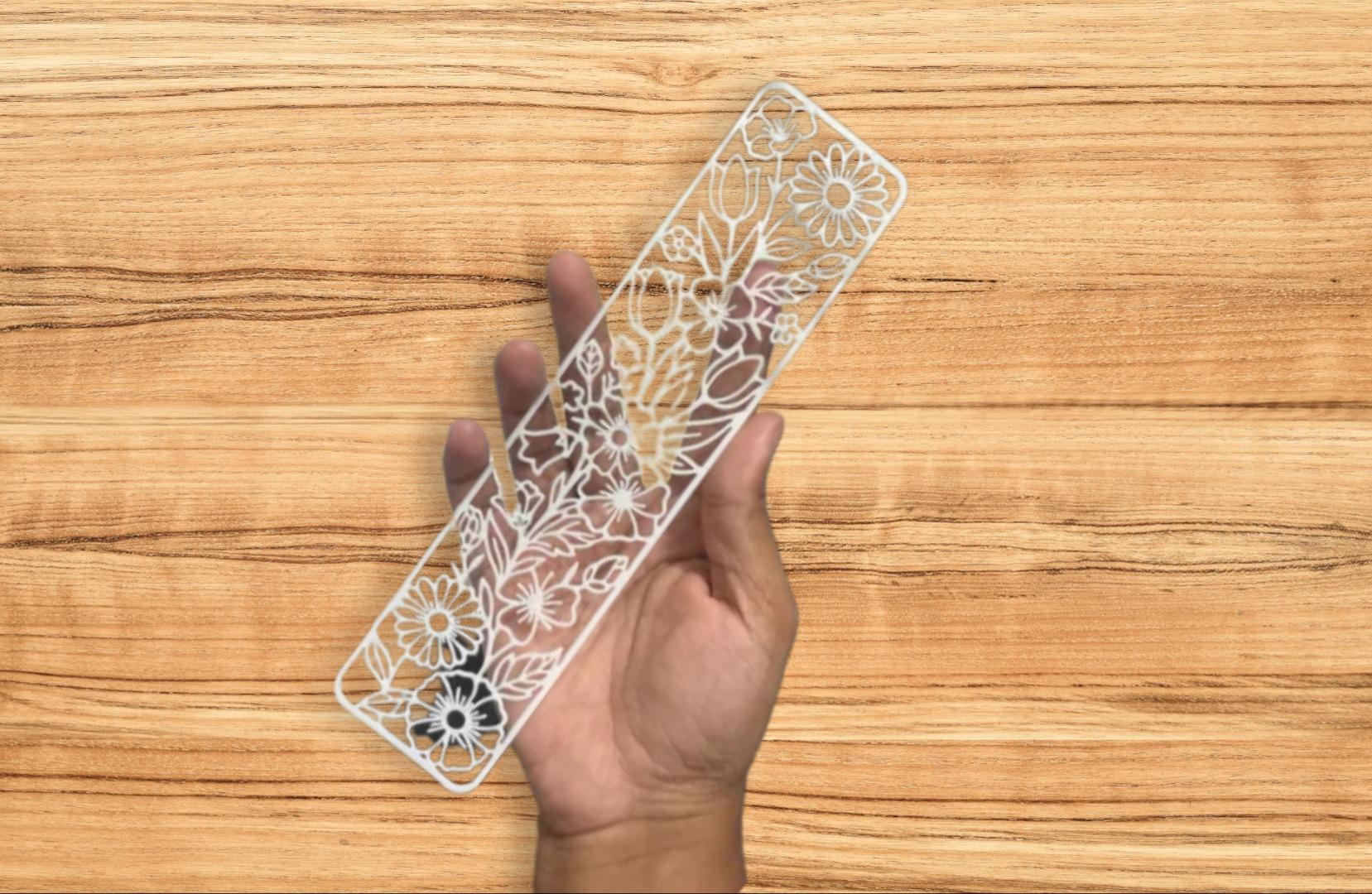 Marcapáginas Floral — imagen 1
