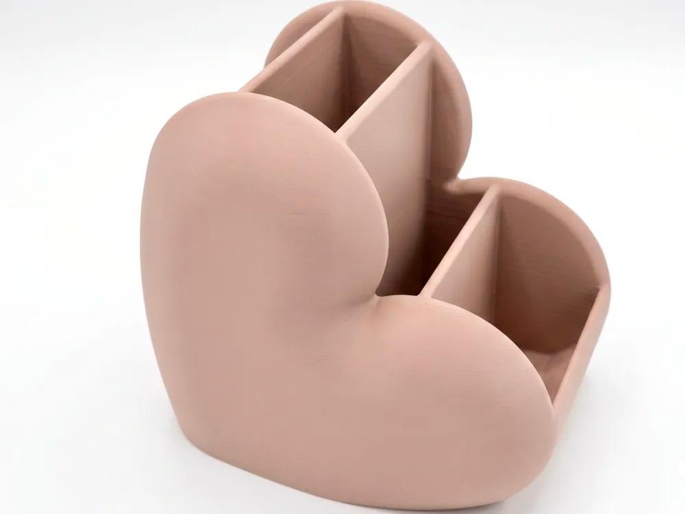 Organizador de Maquillaje Corazón — imagen 1
