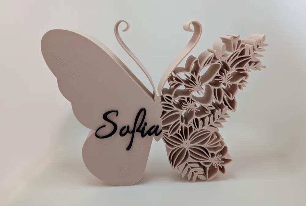 Adorno mariposa PERSONALIZADO — imagen 1