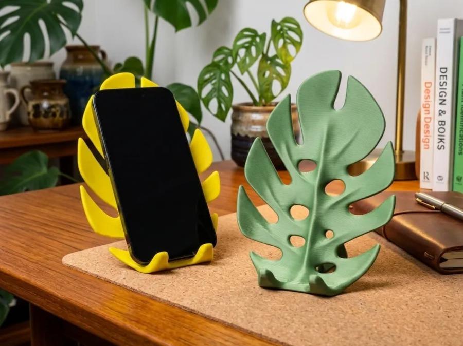 Soporte Telefono de hoja — imagen 1